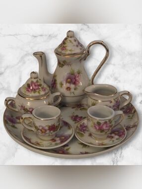 Royal Elfreda Fine Porcelain Mini Tea Set